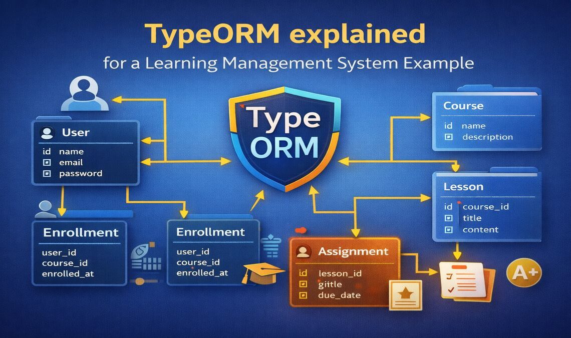TypeORM Basics with LMS Example