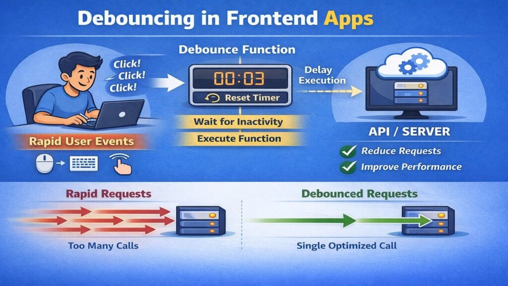 Debouncing Concept Explained for Frontend Engineers