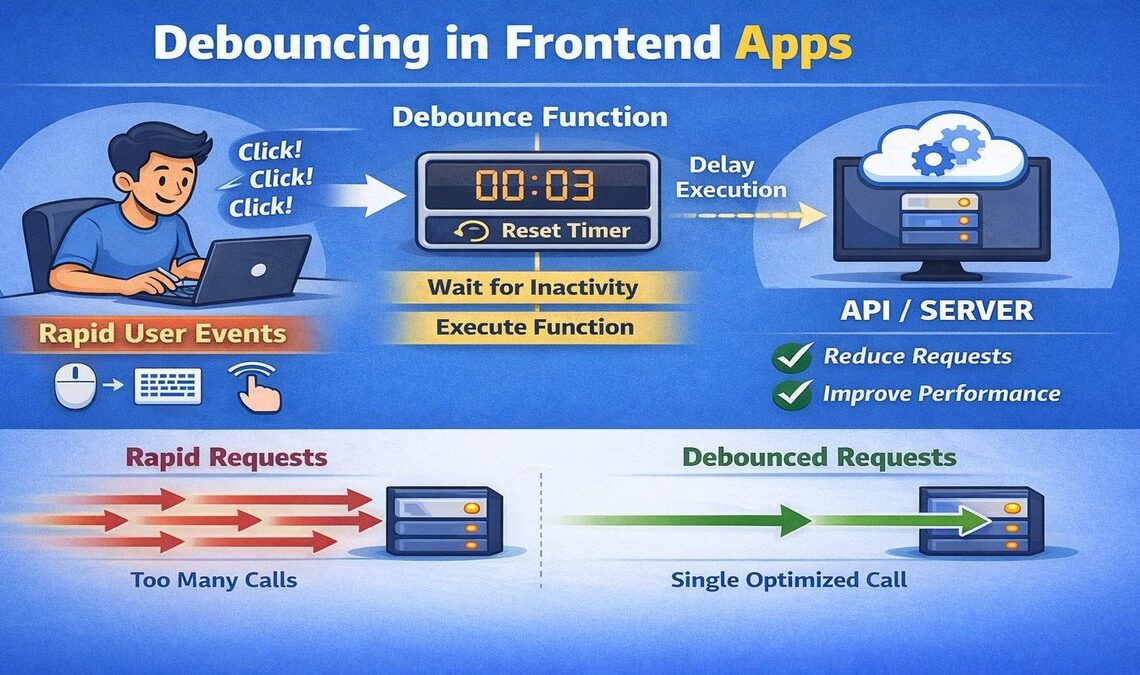Debouncing Concept Explained for Frontend Engineers